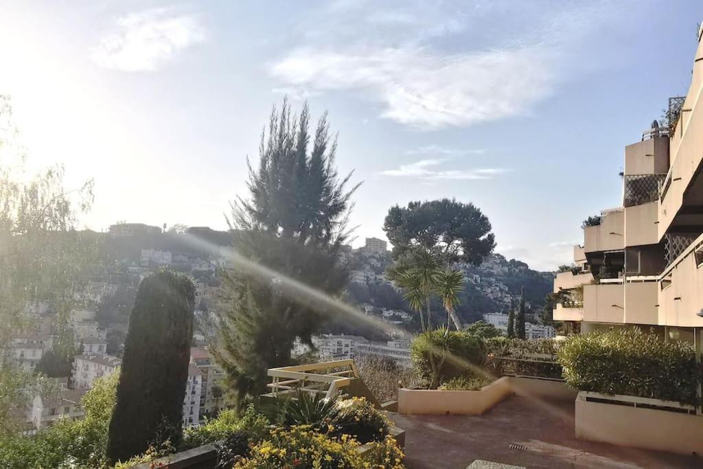 Vue Mer Nice: Appartement Familial avec Piscine Exterior photo