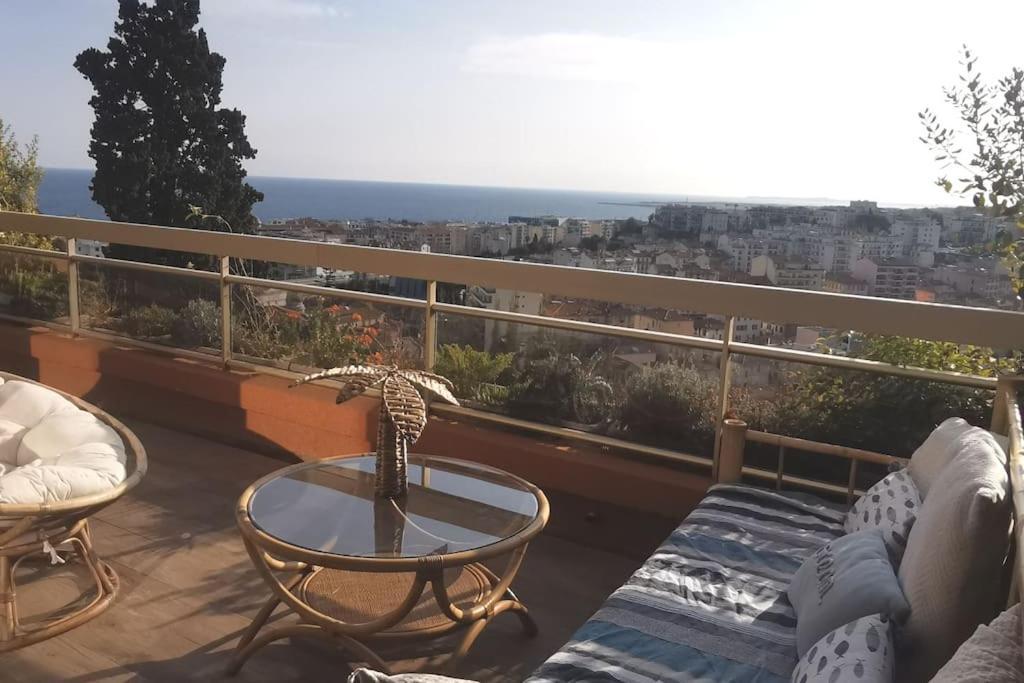Vue Mer Nice: Appartement Familial avec Piscine Exterior photo